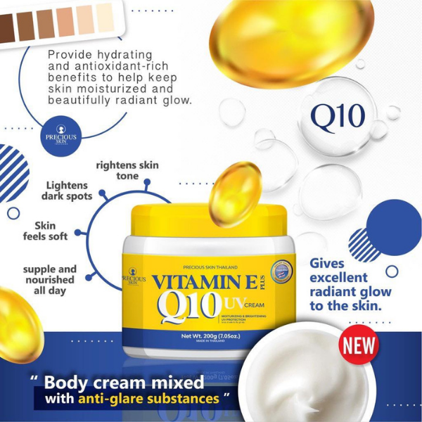 Precious Skin Vitamin E Plus Q10 UV Cream