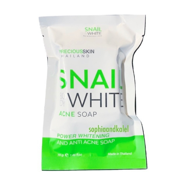 Precious Skin Snail White Acne Soap Power Whitening & Anti Acne Soap
