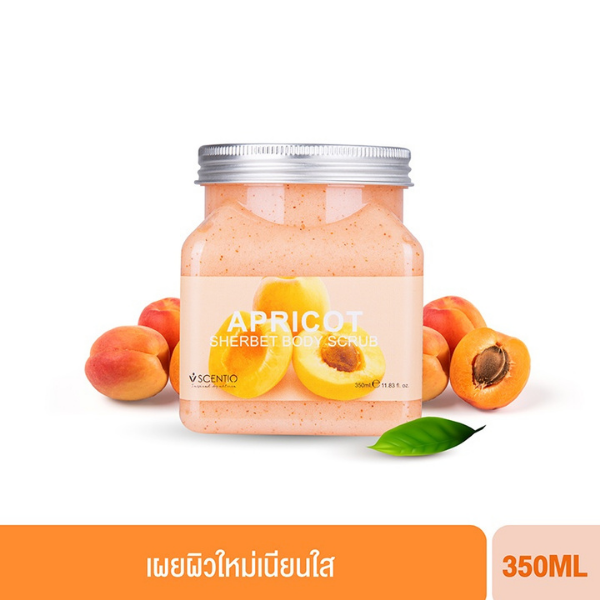 Scentio Apricot Sherbet body scrub