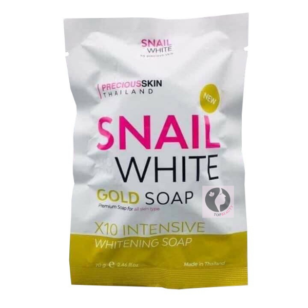 Precious Skin Snail White X10 Gold Soap